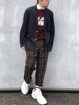 「Sig FREAK'S STORE（シグフリークスストア）のアイテム（ブルゾン）」を使った、Goohy (ぐーひー)さん（メンズ・170cm）の秋コーディネート