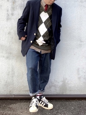 Goohy (ぐーひー)さん（メンズ・170cm）の秋コーディネート