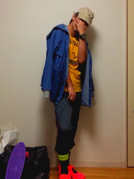 かつしまゆうやさんのコーディネート