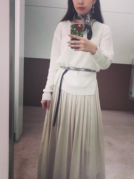 「DAISY MERRY（デイジーメリー）のアイテム」を使った、NOZOMINさん（レディース・158cm）の春コーディネート