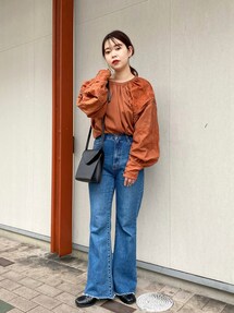 Kastane（カスタネ）の「ラルキーチュニックブラウス（シャツ