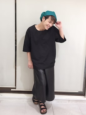 河崎良侑(りょう)さん（メンズ・166cm）の夏コーディネート