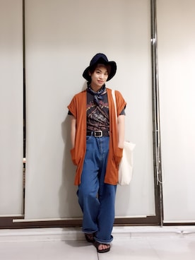 河崎良侑(りょう)さん（メンズ・166cm）の夏コーディネート