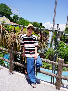 河崎良侑(りょう)さん(メンズ・166cm)の夏コーディネート