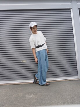 河崎良侑(りょう)さん（メンズ・166cm）の夏コーディネート