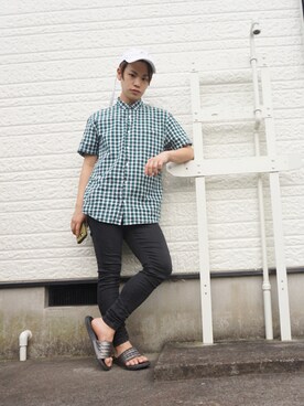 河崎良侑(りょう)さん（メンズ・166cm）の夏コーディネート