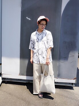 河崎良侑(りょう)さん（メンズ・166cm）の夏コーディネート