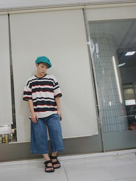 河崎良侑(りょう)さん（メンズ・166cm）の夏コーディネート