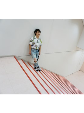 河崎良侑(りょう)さん（メンズ・166cm）の夏コーディネート