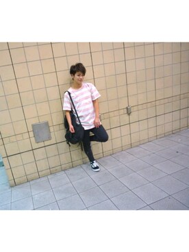 河崎良侑(りょう)さん(メンズ・166cm)の夏コーディネート