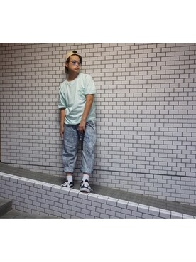 河崎良侑(りょう)さん（メンズ・166cm）の夏コーディネート