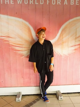 河崎良侑(りょう)さん（メンズ・165cm）の夏コーディネート