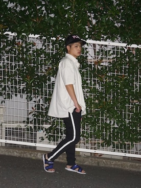 河崎良侑(りょう)さん（メンズ・165cm）の夏コーディネート