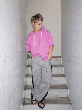 河崎良侑(りょう)さん(メンズ・165cm)の夏コーディネート