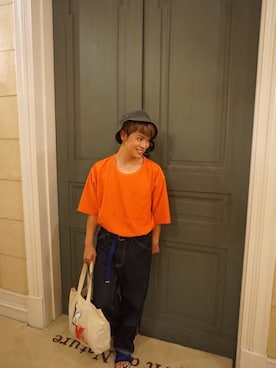 河崎良侑(りょう)さん（メンズ・165cm）の夏コーディネート