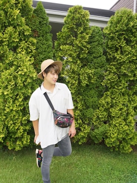 河崎良侑(りょう)さん（メンズ・165cm）の秋コーディネート