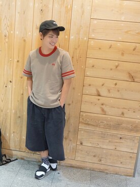 「HUGO BOSS（ヒューゴボス）のアイテム（シューズ）」を使った、河崎良侑(りょう)さん（メンズ・165cm）の秋コーディネート