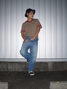 河崎良侑(りょう)さん（メンズ・165cm）の秋コーディネート