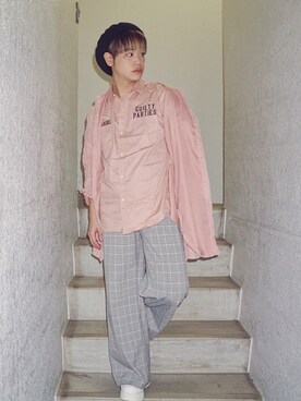 ピンクオンピンク のメンズ人気ファッションコーディネート Wear