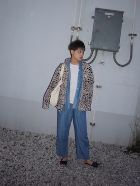 河崎良侑(りょう)さん（メンズ・165cm）の春コーディネート