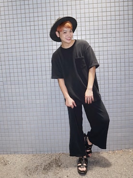 河崎良侑(りょう)さん（メンズ・165cm）の夏コーディネート