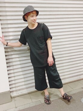 河崎良侑(りょう)さん（メンズ・165cm）の夏コーディネート