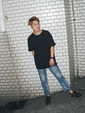 河崎良侑(りょう)さん（メンズ・165cm）の夏コーディネート