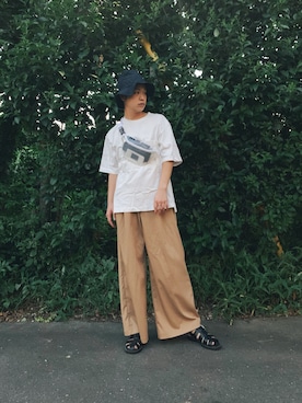 河崎良侑(りょう)さん（メンズ・165cm）の夏コーディネート