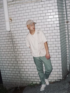 「毎日更新中」｜河崎良侑(りょう)さん（メンズ・165cm）の秋コーディネート