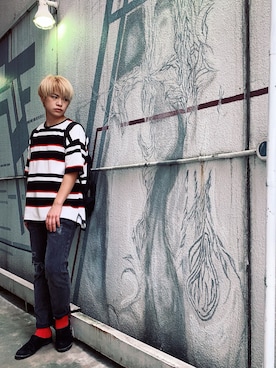 河崎良侑(りょう)さん（メンズ・165cm）の秋コーディネート