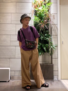 「毎日更新中」｜河崎良侑(りょう)さん（メンズ・165cm）の秋コーディネート