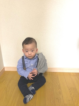 ♡Kyon♡さん（キッズ・70cm）の冬コーディネート