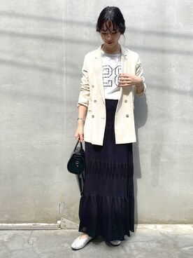 Akane.Nさん（レディース・167cm）の春コーディネート