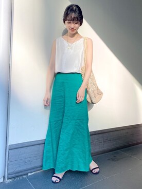 Akane.Nさん（レディース・167cm）の春コーディネート