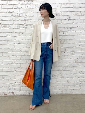 Akane.Nさん（レディース・167cm）の春コーディネート