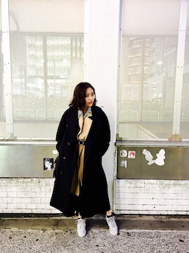 Hitomi🇹🇼さん（レディース・155cm）の冬コーディネート