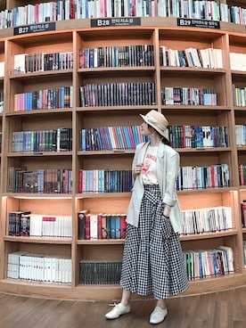 「19ss」｜「アイテム（ジャケット/アウター）」を使った、Book さん（レディース・162cm）の春コーディネート