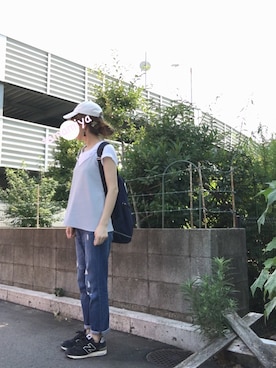 たまみやさん（レディース・159cm）の夏コーディネート