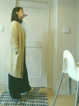 「アイテム（ピアス（両耳用））」を使った、kmk.さん（レディース・162cm・30代）の秋コーディネート