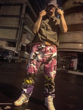 「Jumper（ジャンパー）のアイテム」を使った、Zih Hao Haung さん（メンズ・170cm）の秋コーディネート