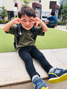 ke-toさん（キッズ・100cm）の秋コーディネート