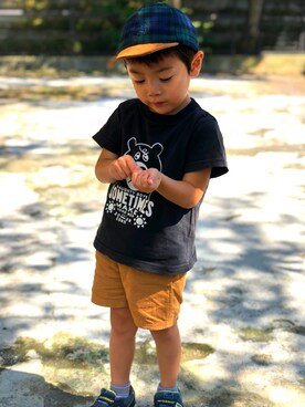 ke-toさん（キッズ・100cm）の秋コーディネート