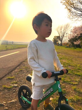 ke-toさん（キッズ・100cm）の春コーディネート