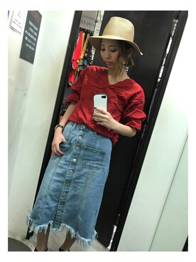 yurie koikeさん（レディース・165cm）の夏コーディネート