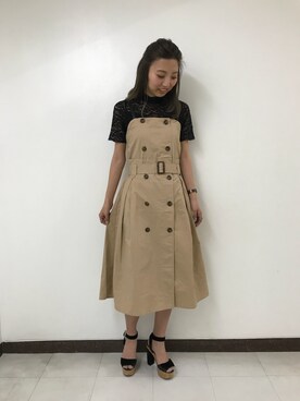 yurie koikeさん（レディース・165cm）の春コーディネート