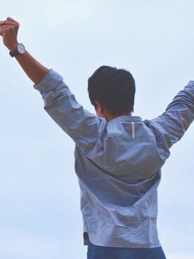 「CONVERSE（コンバース）のCONVERSE コンバース ジャック パーセル / JACK PURCEL（スニーカー）」を使った、ひろさん（メンズ・168cm）の冬コーディネート