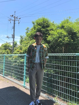 NAOTOさん（メンズ・174cm）の夏コーディネート