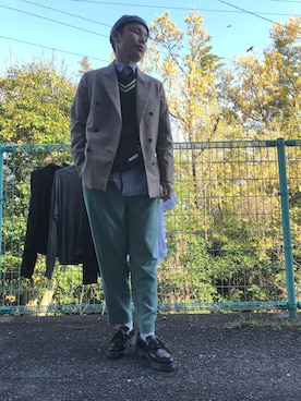 NAOTOさん(メンズ・174cm)の春コーディネート