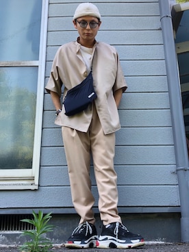 NAOTOさん(メンズ・175cm)の夏コーディネート