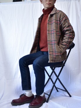 「EMMA  CLOTHES」｜「アイテム（その他シューズ）」を使った、NAOTOさん（メンズ・174cm）の春コーディネート